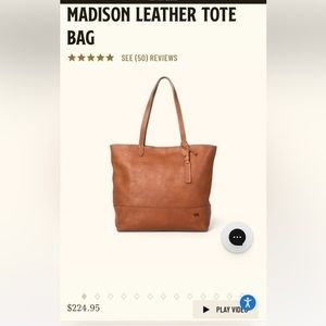 Buffalo Jackson Trading Company Madison Tote NWT‎